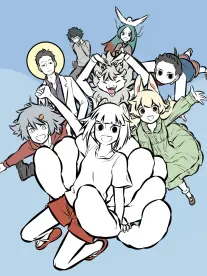 漫画改编作品《墨线之森》高清海报